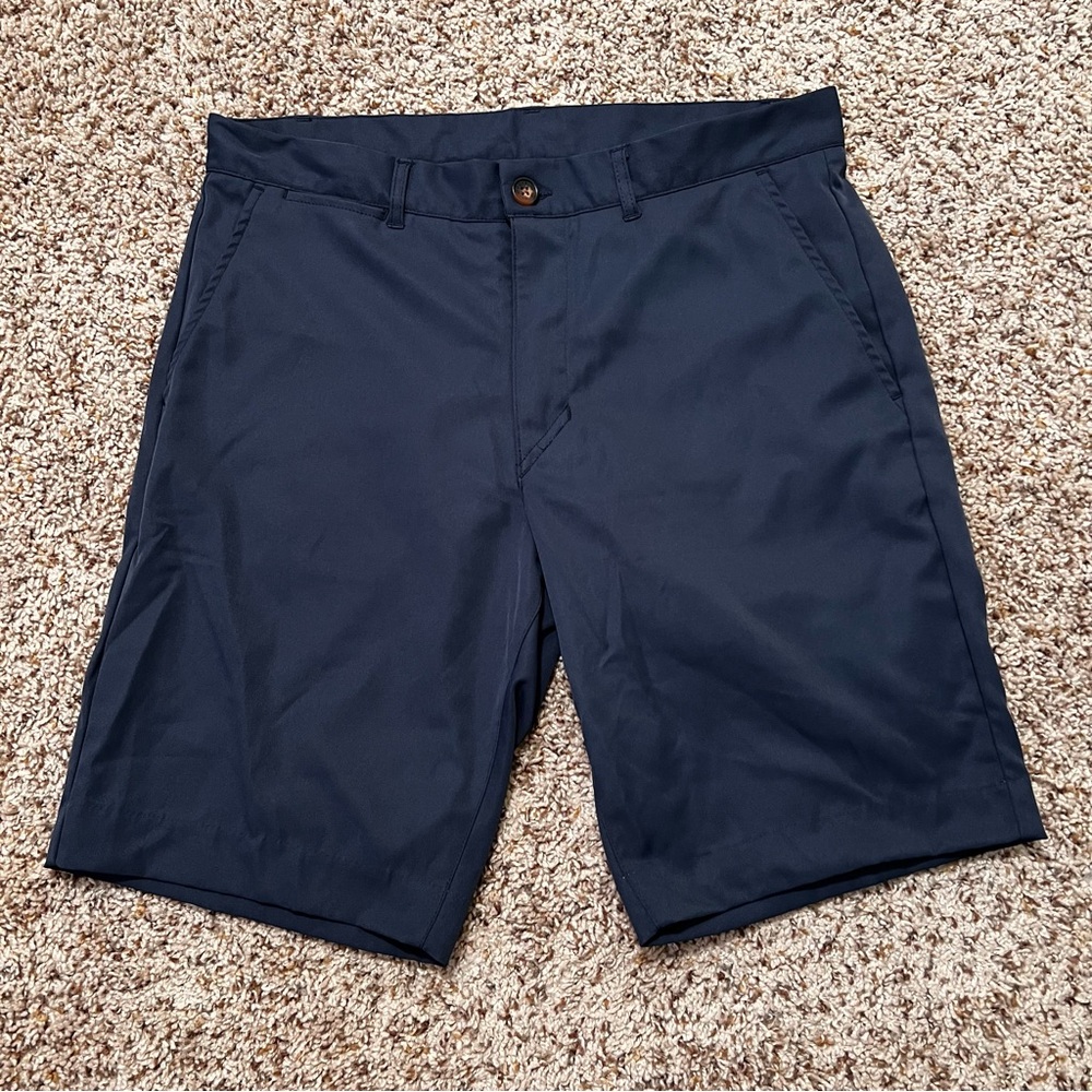 Extracurricular Men’s Blue Flat Front Golf Shorts Size 32